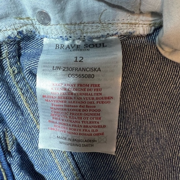Brave Soul London Franciska Mom Jeans, NWT, Size 12/40 - Picture 9 of 11